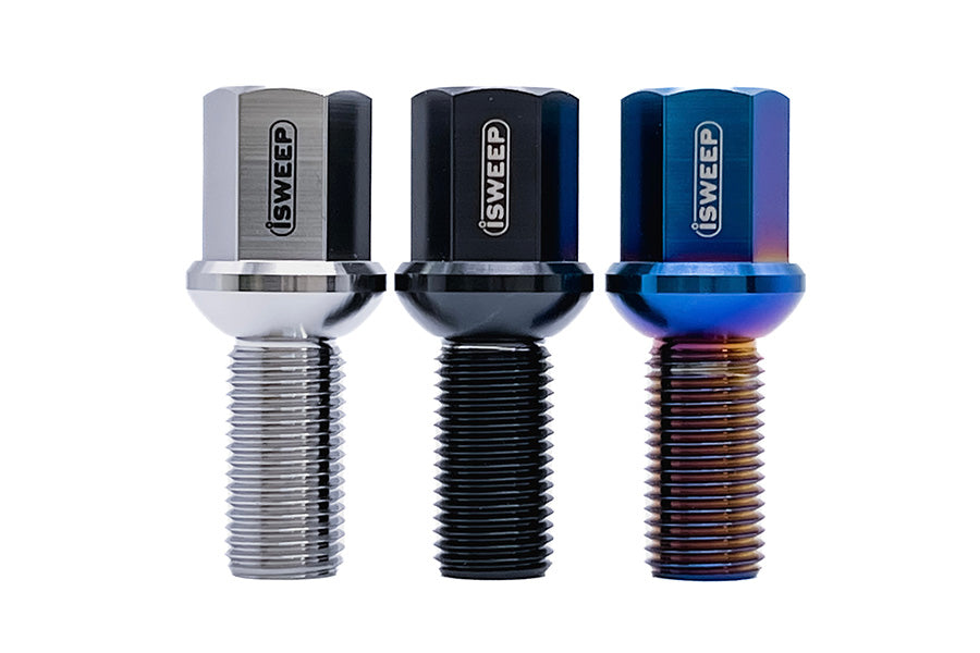 iSWEEP Titanium Wheel Lug Bolts - NEUSPEED RS Wheels